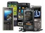 BUNDLE OF 8 CELLPHONES BLACKBERRY AND MOTOROLA